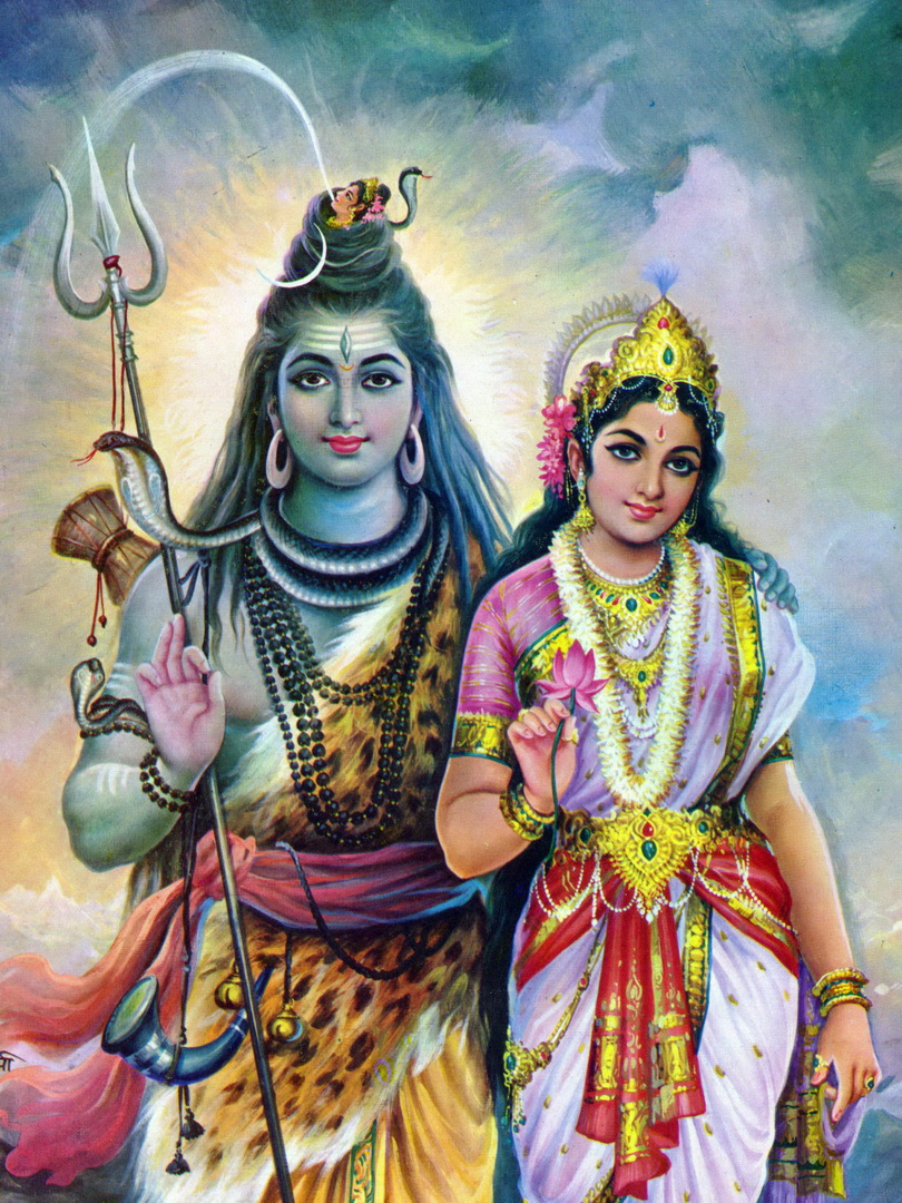 Image de Shiva avec Parvathi et Ganesh d'Isapierre No 11 