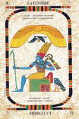 La Lumière, l'Arcane Majeur No 2 du Tarot Egyptien de Laura Tuan...