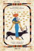 Le Ciel, l'Arcane Majeur No 4 du Tarot Egyptien de Laura Tuan...