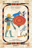 La Roue, l'Arcane Majeur No 20 du Tarot Egyptien de Laura Tuan...
