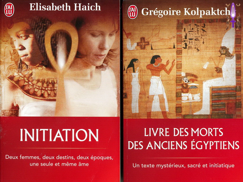 Album Magique d'Isapierre, Episode No 93 : Découverte des deux livres côte à côte, Initiation et le Livre des Morts des Anciens Egyptiens...