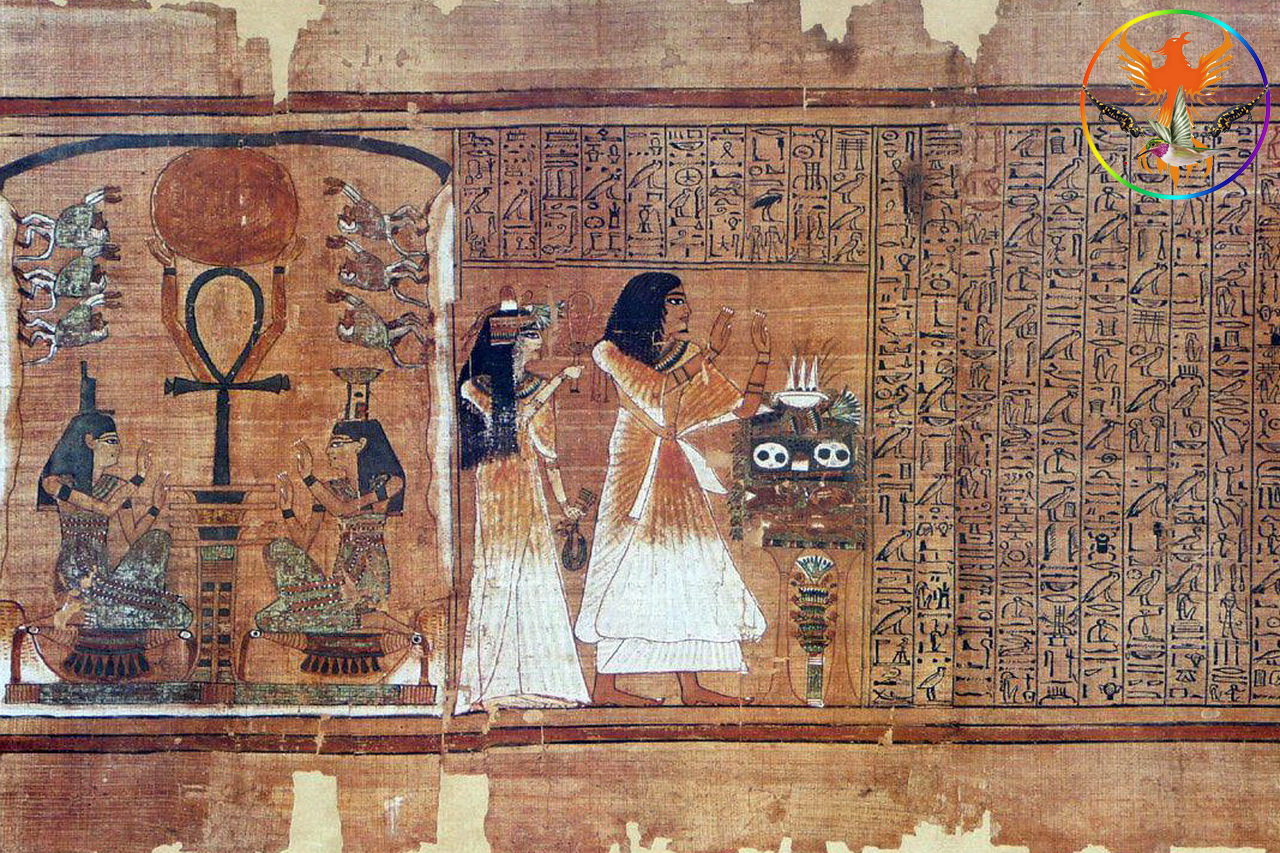 Croix de Lumière, Image de l'Égypte Antique d'Isapierre No 032 