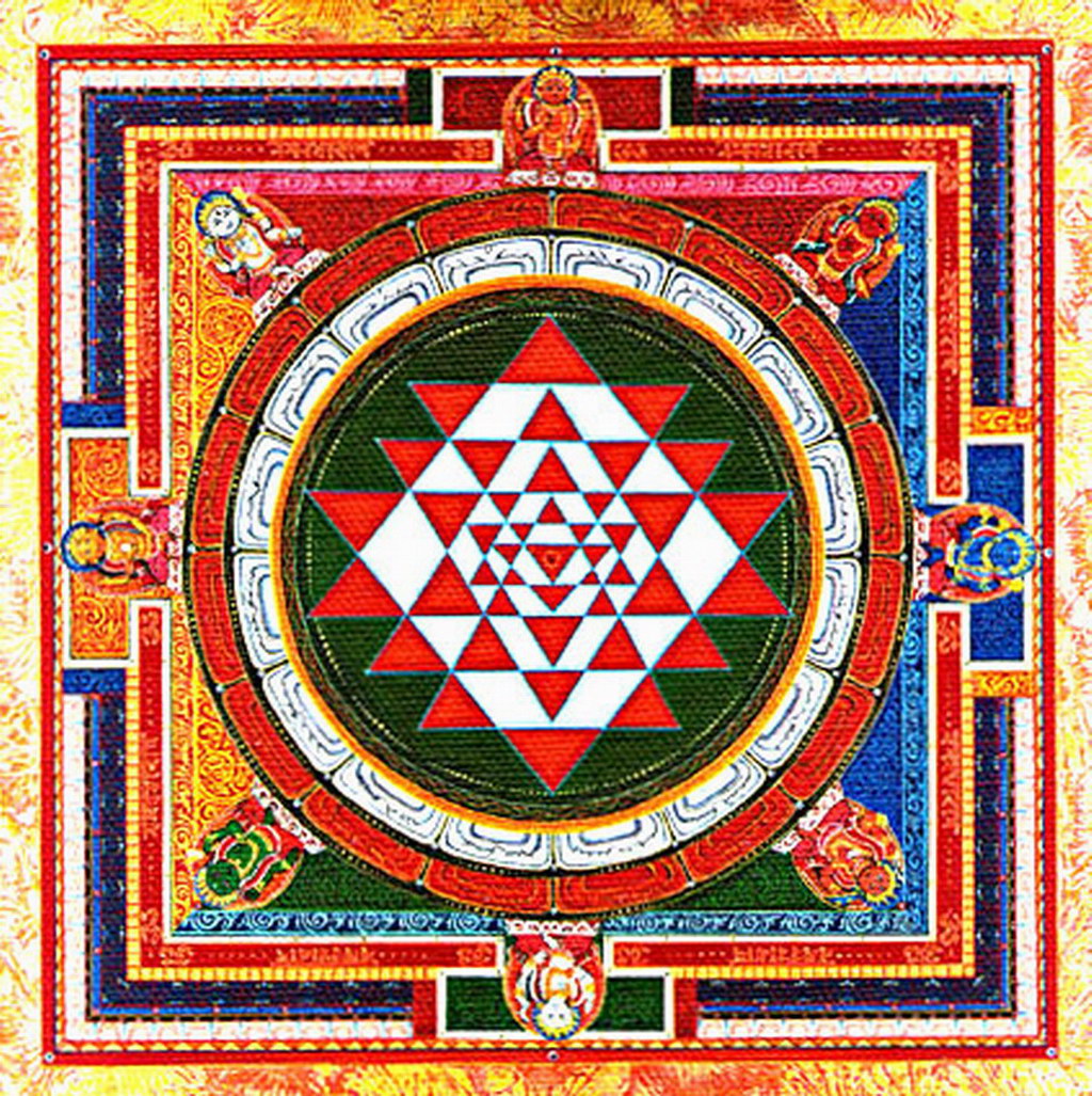 Croix de Lumière, Mandala  No 85 