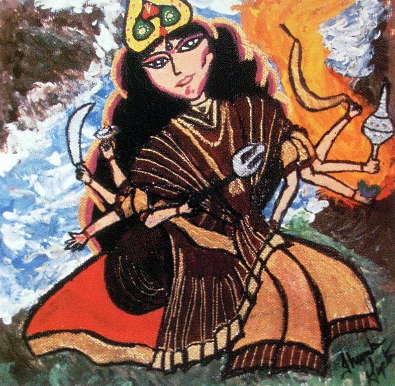 Peinture No 85 Jhumka Gupta, Inde
