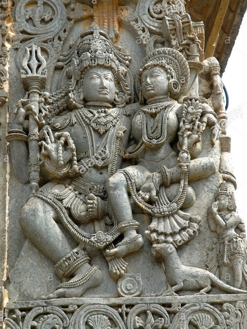 Image de Shiva avec Parvathi et Ganesh d'Isapierre No 15 