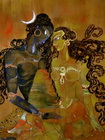 Image 26 de la Page Shiva en Compagnie de Parvathi et de leur Fils Ganesh...